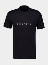 Givenchy Reverse Slim Fit Cotton Black T-Shirt