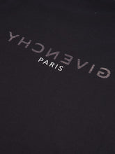 Givenchy Reverse Slim Fit Cotton Black T-Shirt