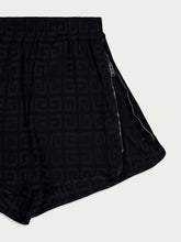 Givenchy Shorts With Zips In 4G Jacquard