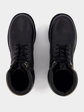 Givenchy Show Logo-Debossed Leather Boots
