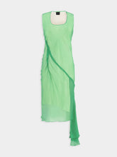 Givenchy Silk Dress With Ruffles On The Side