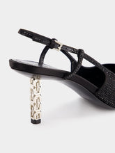 Givenchy Strass G Cube-Heel Slingback 70mm Pumps