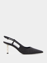 Givenchy Strass G Cube-Heel Slingback 70mm Pumps