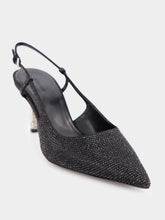 Givenchy Strass G Cube-Heel Slingback 70mm Pumps