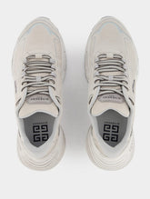 Givenchy TK-MX Runner Suede Sneakers With Used Effect