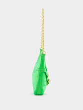 Givenchy Voyou Party Green Bag In Nylon Satin