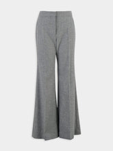 Givenchy Wool Flannel Flare Tailored Pants