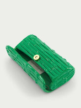 Glorinha Paranaguá Lacca Bamboo Clutch