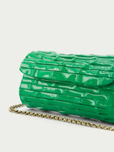 Glorinha Paranaguá Lacca Bamboo Clutch