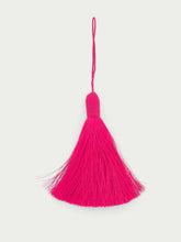 Glorinha Paranaguá Pink Tassel Pendant