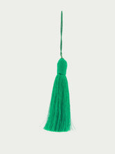 Glorinha Paranaguá Green Tassel Pendant