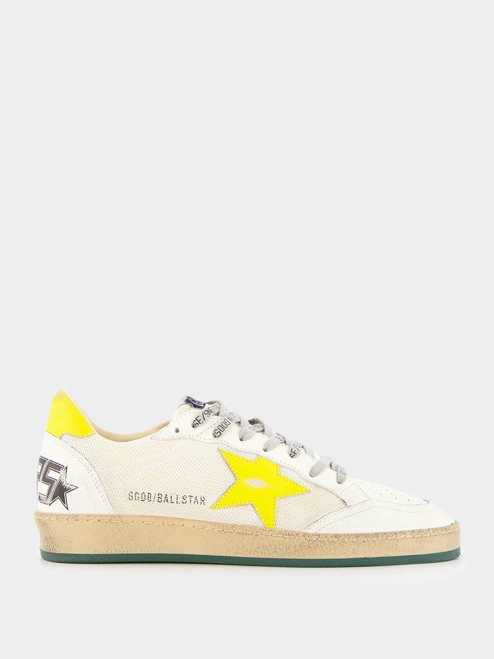 Golden Goose Ball Star Leather Sneakers Fashion Clinic