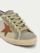 Golden Goose Super-Star Mixed-Media Sneakers