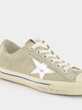 Golden Goose V Star Suede Low-Top Sneakers