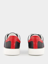 Gucci Ace Web-Trim Leather Sneakers