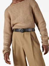 Gucci Blondie Interlocking G Leather Belt