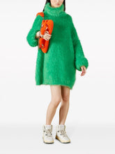 Gucci Brushed Mohair Jumper Mini Dress