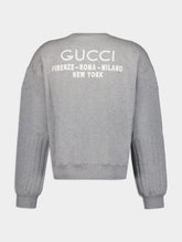 Gucci Cities Felted Sweatshirt