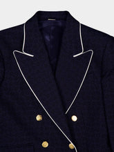 Gucci Double-Breasted Horsebit Cotton Jacquard Jacket