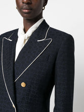 Gucci Double-Breasted Horsebit Cotton Jacquard Jacket