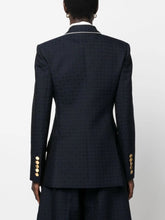 Gucci Double-Breasted Horsebit Cotton Jacquard Jacket