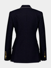 Gucci Double-Breasted Horsebit Cotton Jacquard Jacket