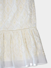 Gucci Double G Flower Broderie Anglaise Dress