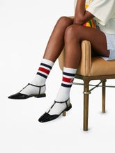 Gucci Double G Patent-Finish Ballerinas