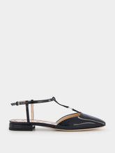 Gucci Double G Patent-Finish Ballerinas
