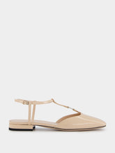 Gucci Double G Patent-Finish Ballerinas