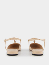 Gucci Double G Patent-Finish Ballerinas