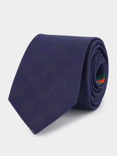 Gucci GG Damier-Jacquard Silk Tie