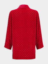 Gucci GG Devoré Velvet Shirt