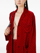 Gucci GG Devoré Velvet Shirt