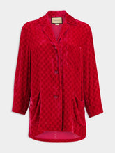 Gucci GG Devoré Velvet Shirt