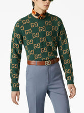 Gucci GG Intarsia-Knit Wool Jumper
