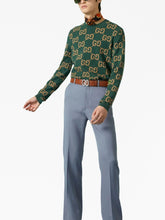 Gucci GG Intarsia-Knit Wool Jumper