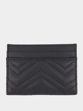 GucciGG Marmont Black Card Case at Fashion Clinic