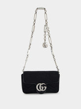 Gucci GG Marmont Crystal-Embellished Belt Bag
