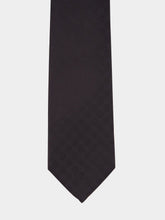 Gucci GG Monogram Black Silk Tie