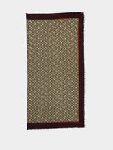 Gucci GG Print With Horsebits Silk Scarf