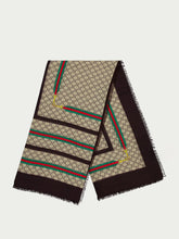 Gucci GG Silk Wool Shawl