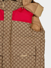 Gucci GG Supreme Cotton Canvas Panelled Gilet