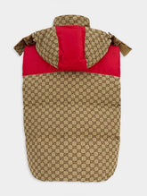 Gucci GG Supreme Cotton Canvas Panelled Gilet