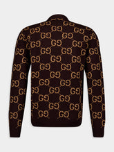 Gucci GG Supreme Intarsia Cardigan