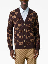 Gucci GG Supreme Intarsia Cardigan