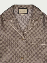 Gucci GG Supreme Printed Silk Shirt