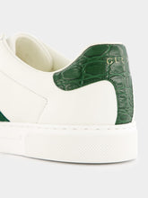 Gucci Green and Red Web Ace Sneakers