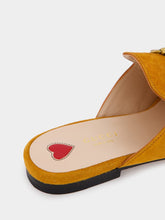 Gucci Suede Princetown Flat Slides