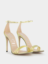 GucciHeeled Metallic 110mm Sandal at Fashion Clinic | PDP - Fashion Clinic